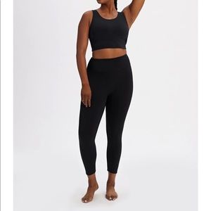 Girlfriend Collective Luxe Black Legging XL